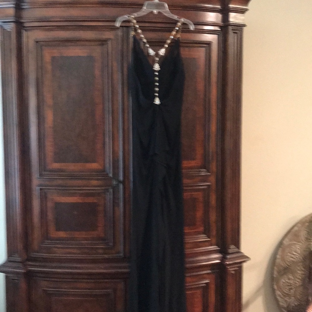 Nicole Bakti Black Long Dress- Size M